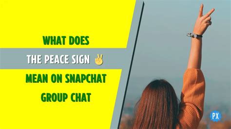 what does the peace emoji mean on snapchat|peace sign snapchat meaning.